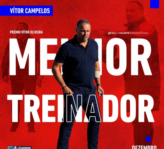 Vítor Campelos - Treinador do Mês